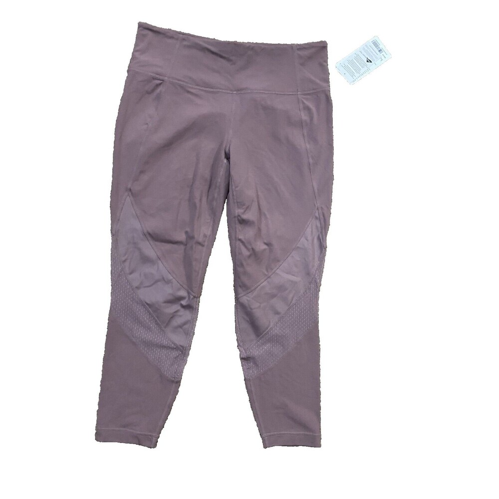 Athleta Mauve High-Waisted Leggings